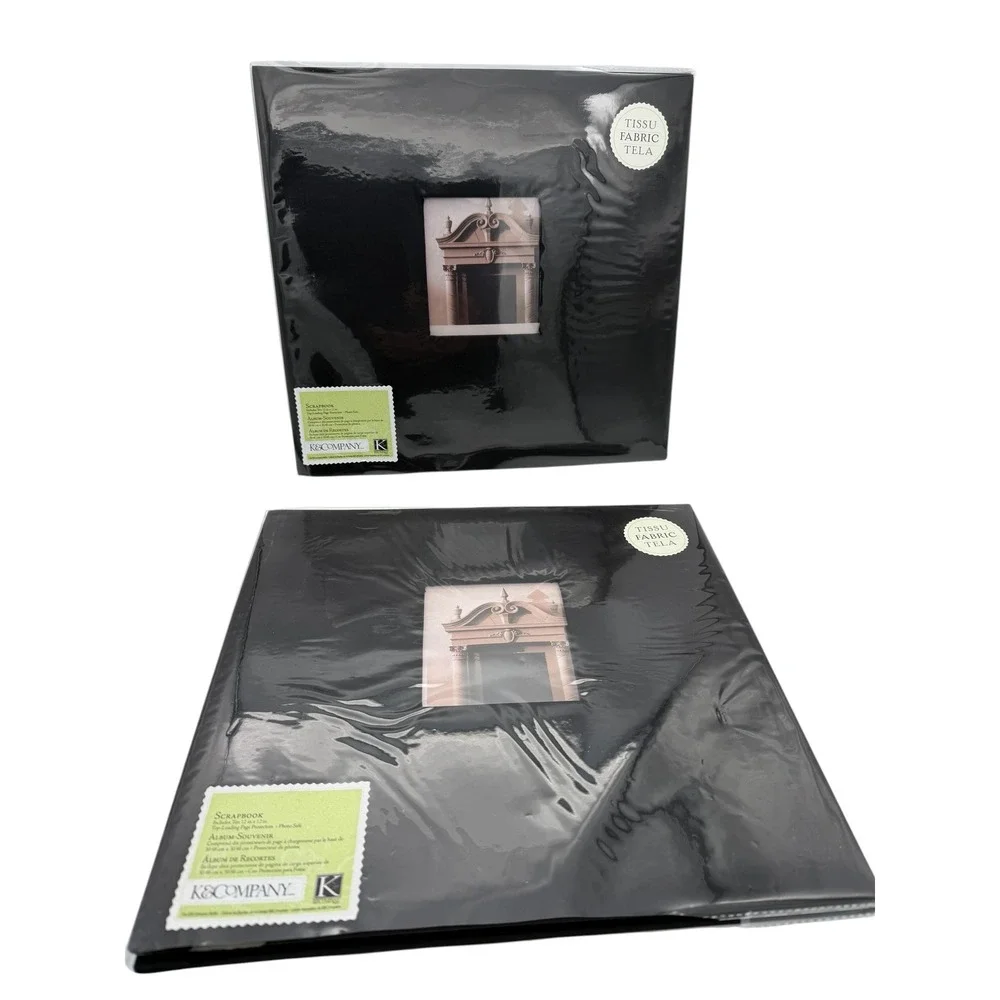 K&Company Scrapbook Album 12x12 Ten Top-Loading Page Protectors‎ Lot of 2 NEW